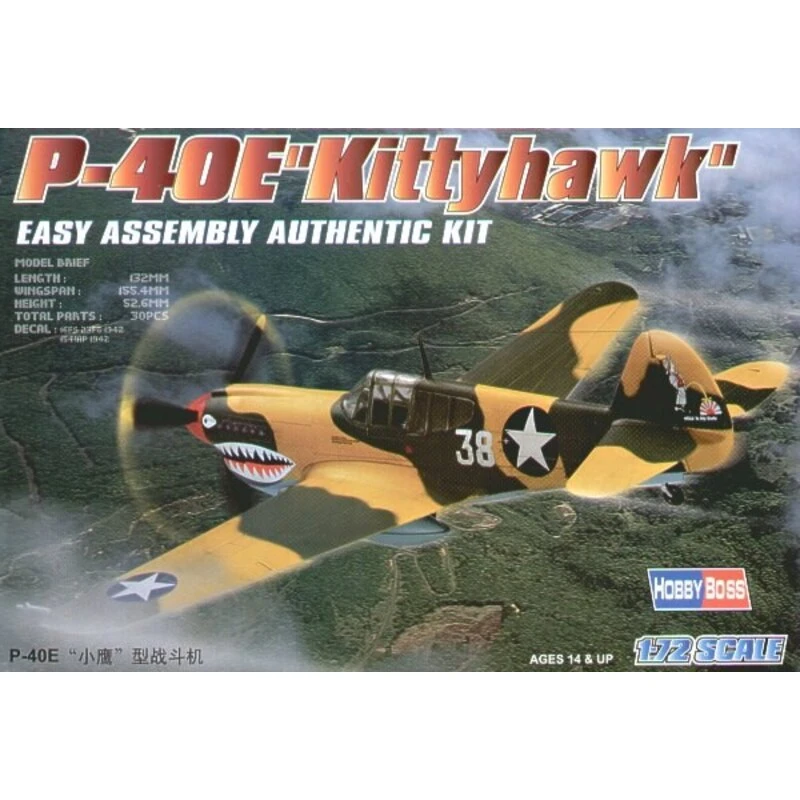 Curtiss P-40E Kittyhawk Easy Build - Afbeelding 2
