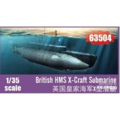Britse HMS X-Craft Submarine