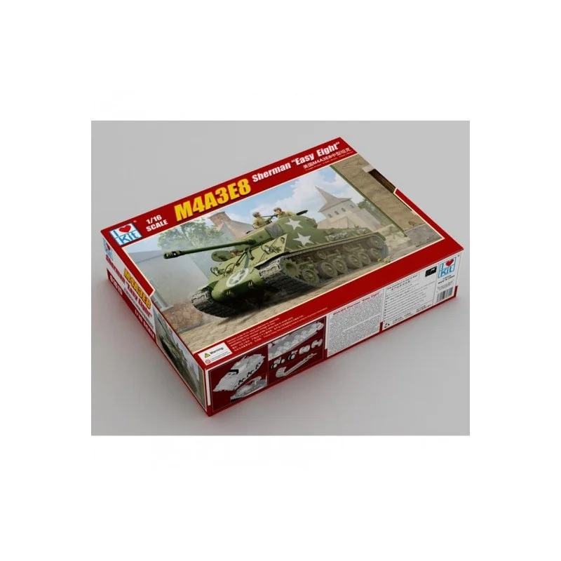 Kunststof Tankmodel M4A3E8 Sherman "Easy Eight" 1:16 - Afbeelding 2