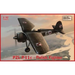 Terug In Voorraad! PZL P.11c Polish Fighter Verschillende Feiten Over De Kits: - Eerste Injectie Plastic Model Van Het Legendari