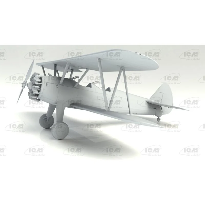 ICM : Stearman PT-17/N2S-3 Kaydet , Amerikaans Trainingsvliegtuig In 1:32 - Afbeelding 2