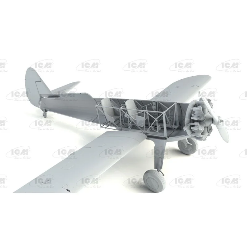 ICM : Stearman PT-17/N2S-3 Kaydet , Amerikaans Trainingsvliegtuig In 1:32 - Afbeelding 6