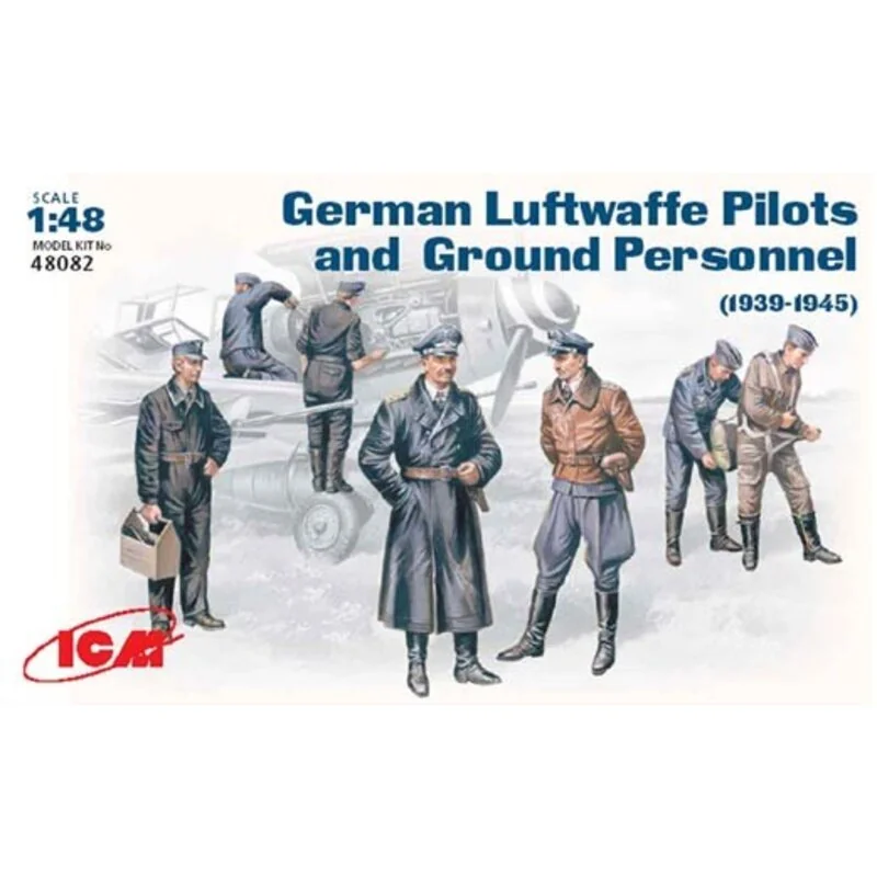 ICM WWII Luftwaffe Pilots And Ground Personnel 1939-1945