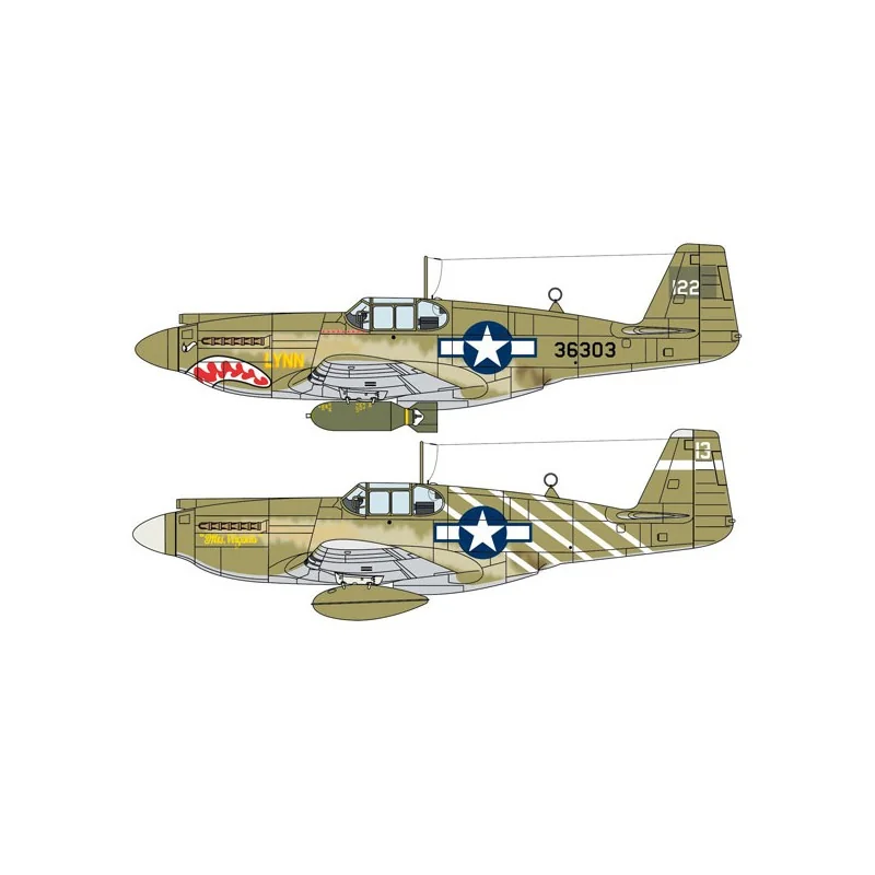 Italeri P-51A Mustang - Afbeelding 2
