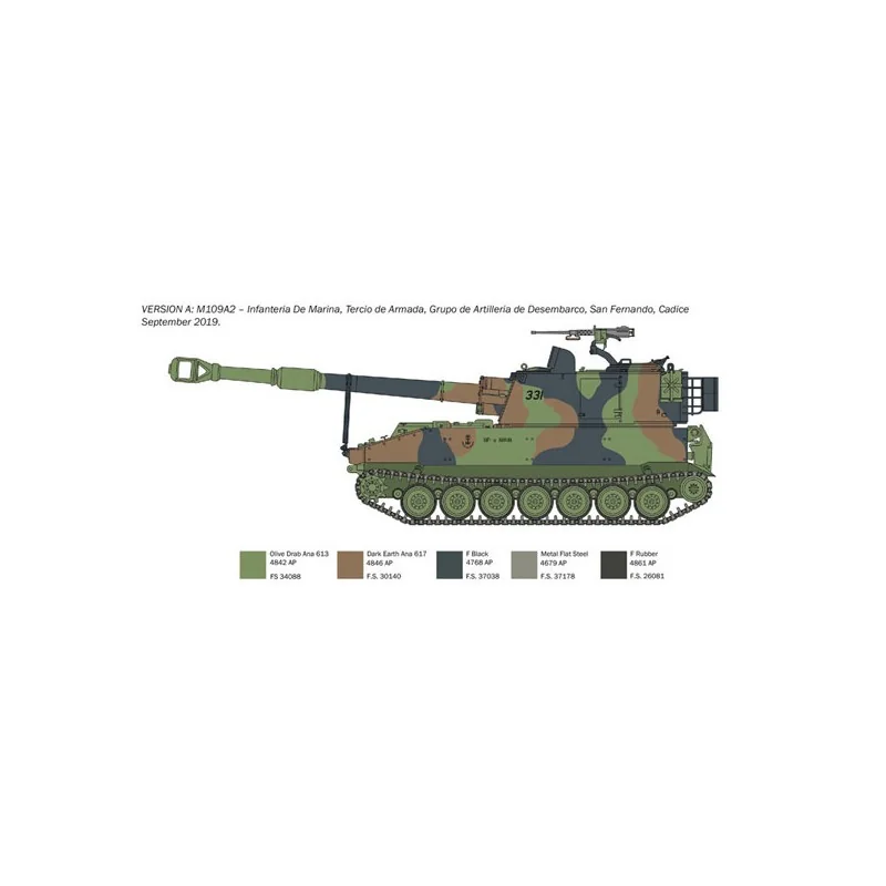 Italeri M109 A2/A3/G - Afbeelding 3