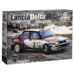 Italeri Lancia HF Integrale De Lancia Delta HF Vierwielaandrijving Wordt Beschouwd Als Een Icoon Van De Geschiedenis Van De Rallywedstri