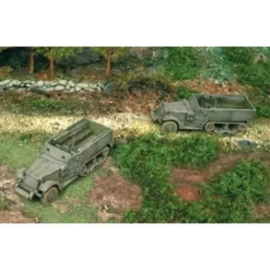 Italeri M3A1 Half Track Includes 2 Snap Together Kits