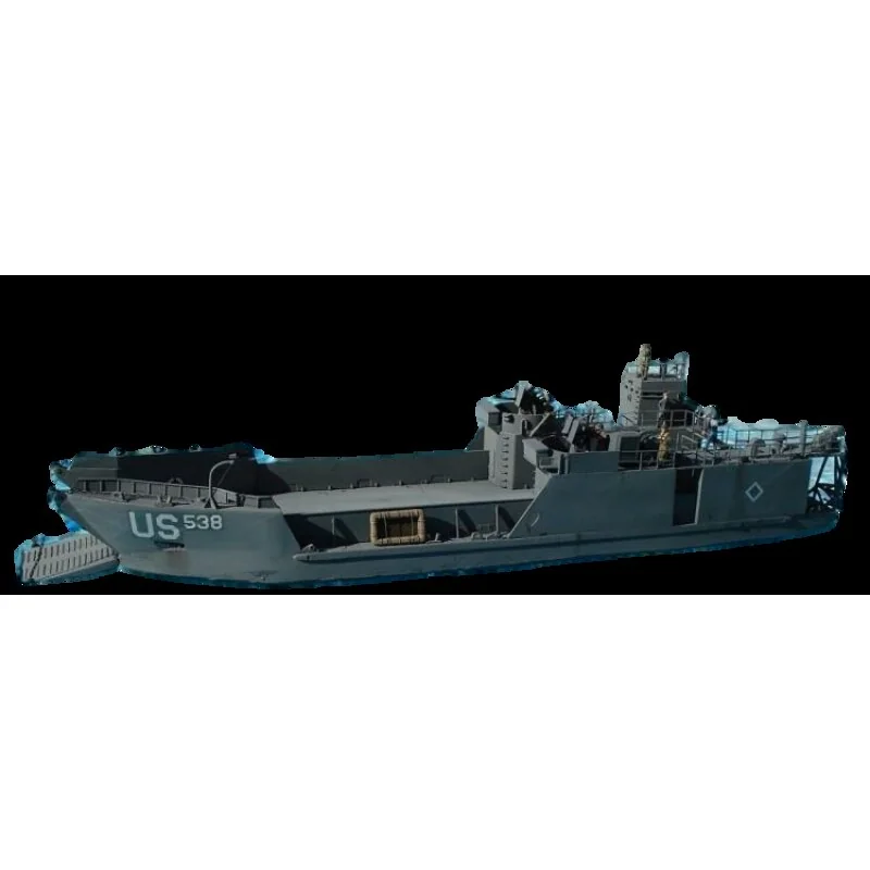 LCT6 WWII Landing Craft. Can Carry 5 Light Tanks Or 7 Trucks. Used In Italy France Pacific Korea And Vietnam Etc