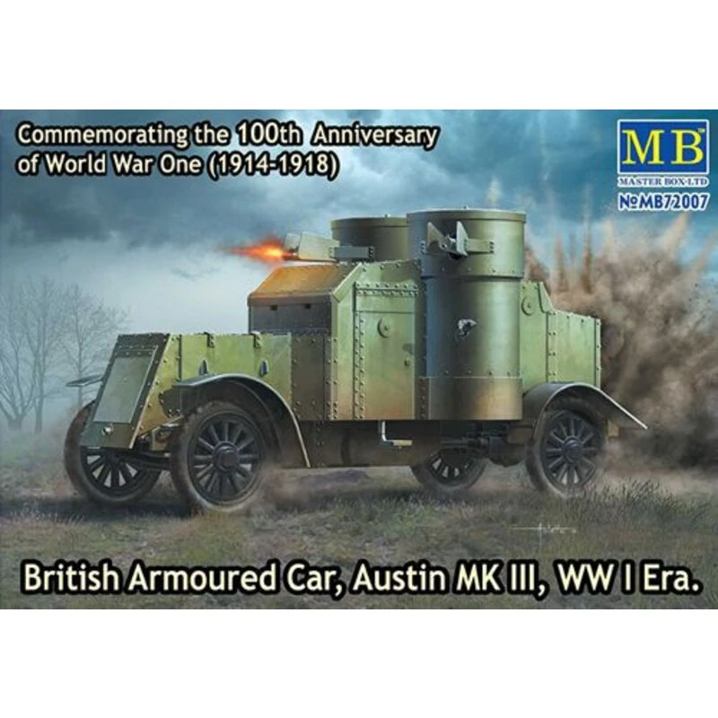 Britse Pantserwagen, Austin, MK III, WO I Era