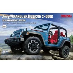 MENG MODEL: 1/24 Jeep Wrangler Rubicon 2-Door 10th Anniversary Edition