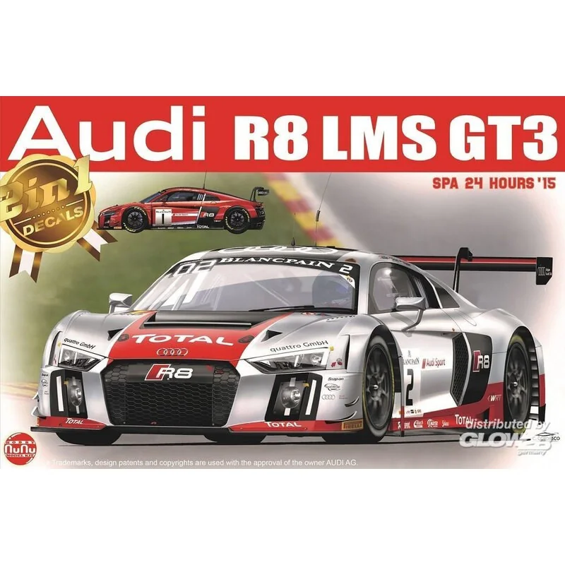 Audi R8 LMS GT3 SPA 24 Hours'15