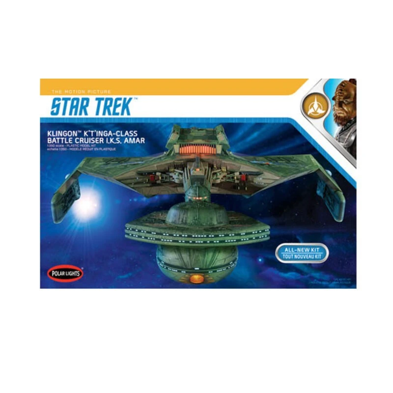 Polar Lights Star Trek Klingon K'T'INGA Klasse 1/350