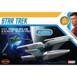 Polar Lights POLAR LIGHT: 1:1000 Star Trek U.S.S. Grissom / Klingon BoP (2-pack)