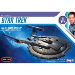 Polar Lights POLAR LIGHT: STAR TREK NX-01 ENTERPRISE SNAP 2T - Scala 1:1000 (25 Cm)