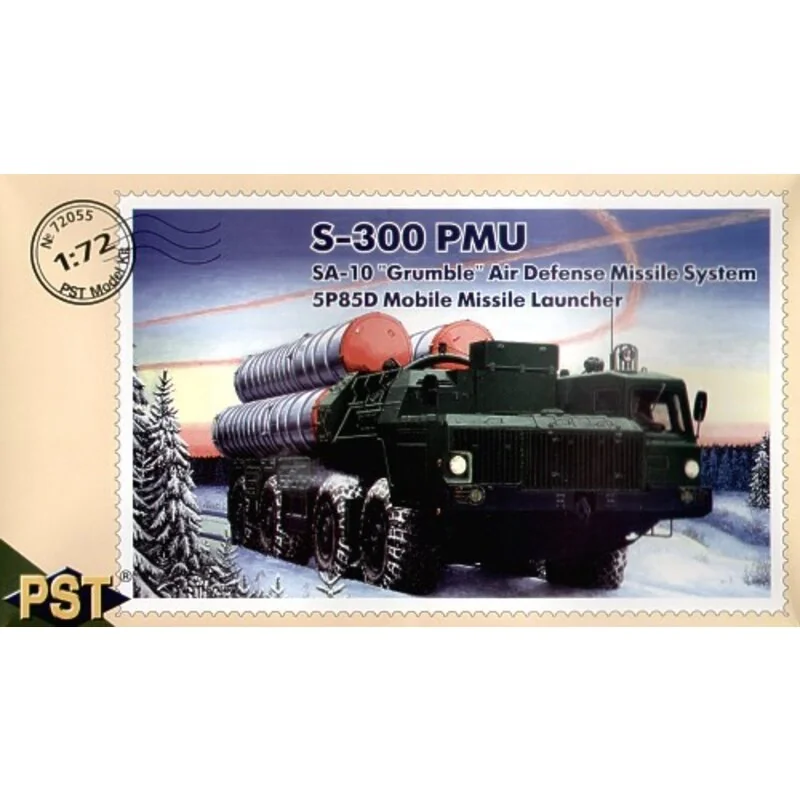 5P85D Mobil Missile Launcher Of SA-10 ′Grumble′ (S-300PMU) Air Defense System