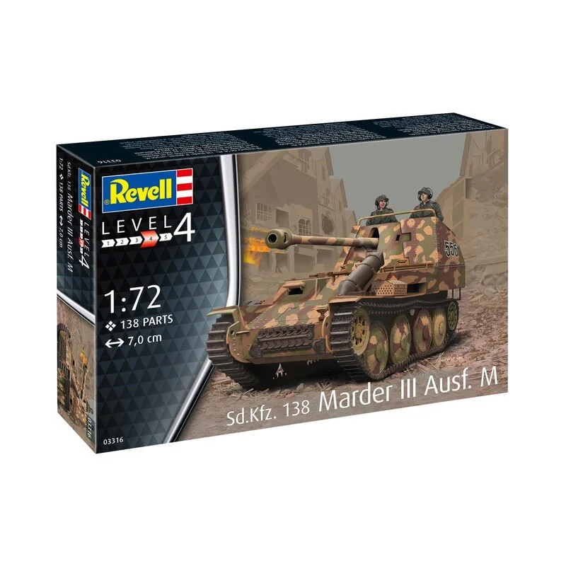 Revell SD. KFZ. 138 MARDER III AUSF. M. - Afbeelding 2