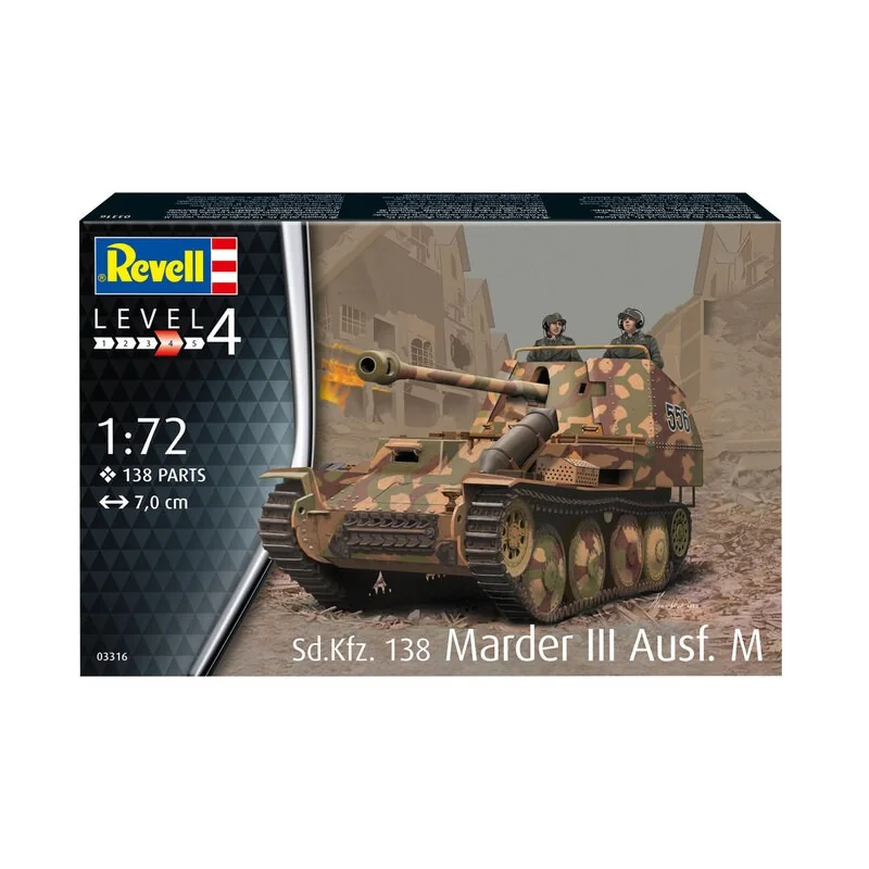 Revell SD. KFZ. 138 MARDER III AUSF. M. - Afbeelding 3