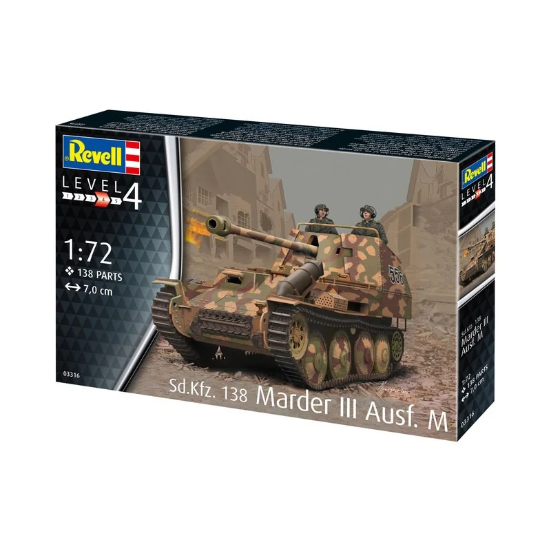 Revell SD. KFZ. 138 MARDER III AUSF. M. - Afbeelding 4
