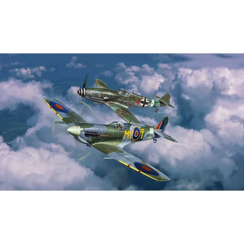 Revell GEVECHTSSET BF109G-10 & SPITFIRE - Afbeelding 6
