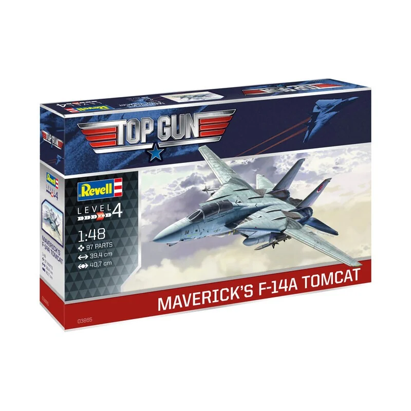 Revell F-14 A TOMCAT "TOP GUN" - Afbeelding 3