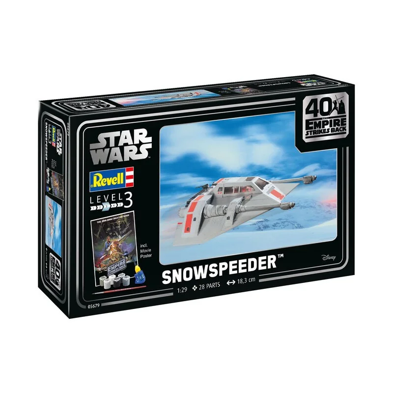 Revell SNOWSPEEDER GESCHENKDOOS - 40 JAAR. 'HET EMPIRE STAAT TERUG' - Afbeelding 7