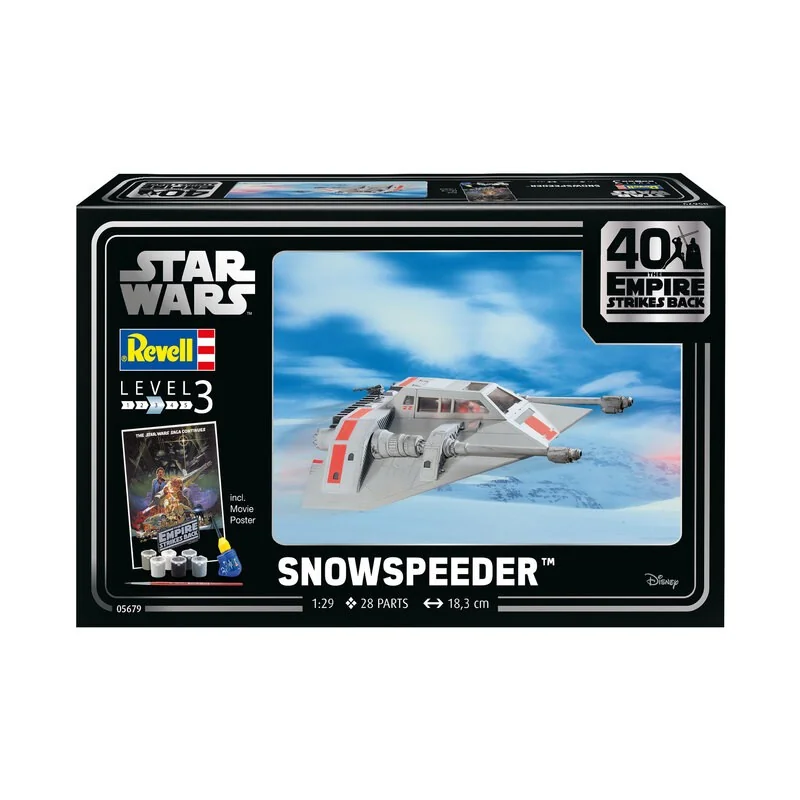 Revell SNOWSPEEDER GESCHENKDOOS - 40 JAAR. 'HET EMPIRE STAAT TERUG' - Afbeelding 8