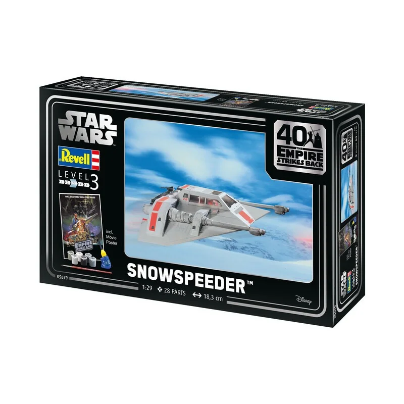 Revell SNOWSPEEDER GESCHENKDOOS - 40 JAAR. 'HET EMPIRE STAAT TERUG' - Afbeelding 9