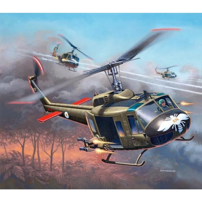 Revell Bell UH-1H Gunship