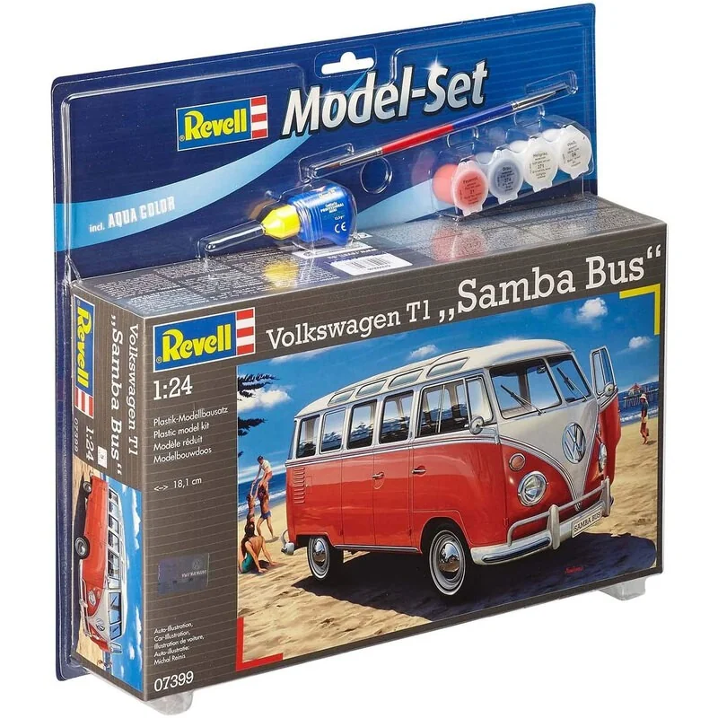 Revell Model Set Volkswagen T1 SAMBA BUS - Afbeelding 3