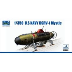 RIICH MODELS: 1/350; U.S.Navy DSRV-1 Mystic (Model Kits X2)
