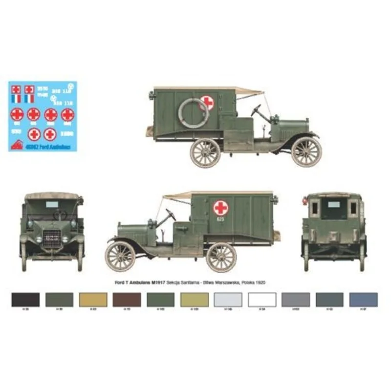 RPM Ford T - Ambulance M.1917 - Afbeelding 2