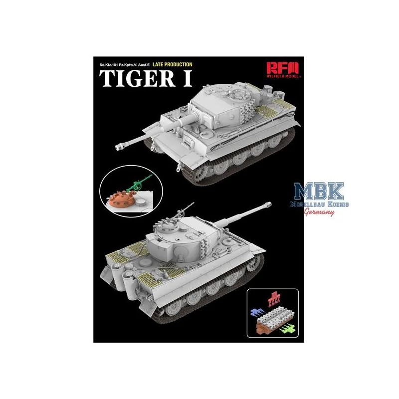 Sd.Kfz.181 Tiger I Late Production - Full Interior - Afbeelding 2