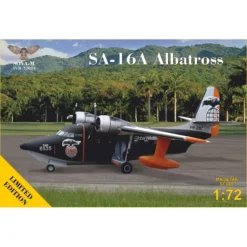 Grumman SA-16A Albatros 14 Kunststof Frames+PE Plaat+stickers Voor 1 Kleurstelling (Global Wildlife PP-ZAT)
