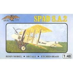 Spad S.A.2 French With Wheels (this Kits Does Not Have Decals Included)