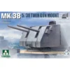 Takom MK.38 5'/38 TWIN GUN MOUNT (metalen Loop)