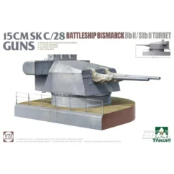 Takom 15 CMSK C/28 SLAGSCHIP BISMARCK Bb II/Stb II Turret