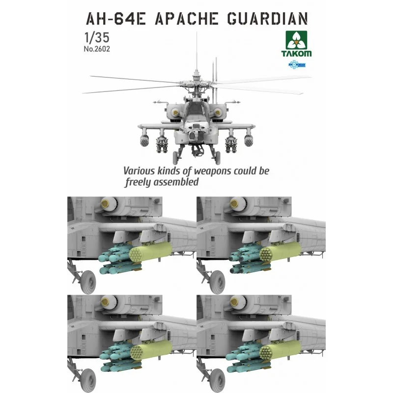 Takom AH-64E Apache Guardian Attack Helicopter - Afbeelding 4