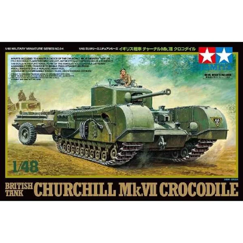 Tamiya Churchill Mk.VII Crocodile - Afbeelding 2