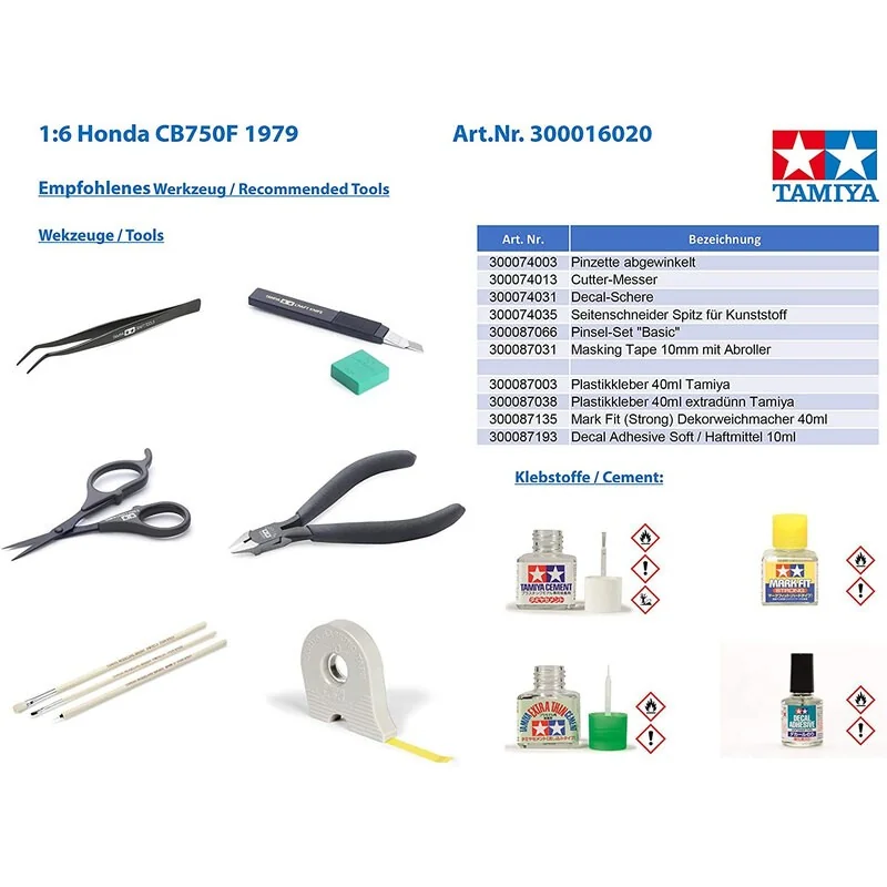 Tamiya Honda CB750F - Afbeelding 4