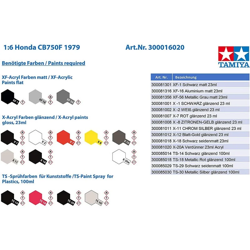 Tamiya Honda CB750F - Afbeelding 5