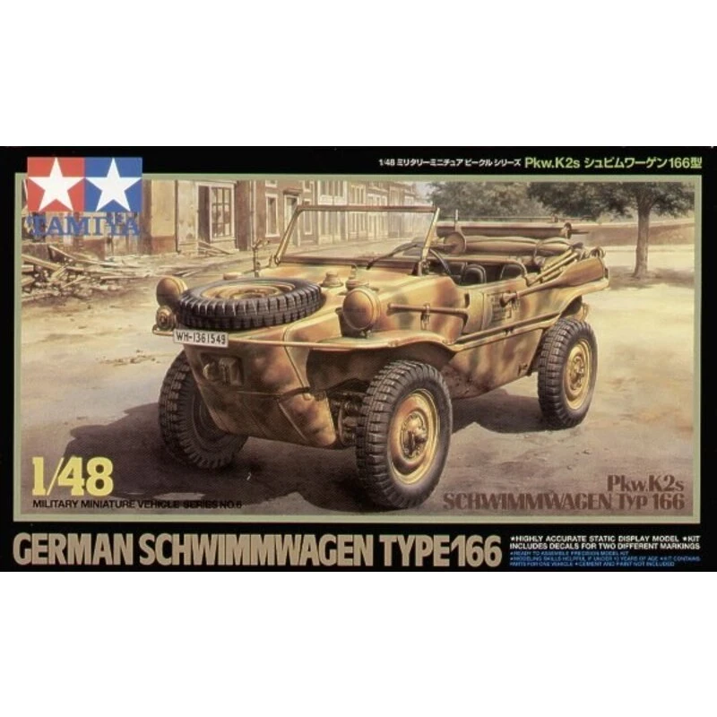 Tamiya Schwimmwagen Type 166 - Afbeelding 2