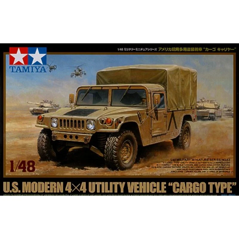 Tamiya US Modern 4x4 Cargo Truck