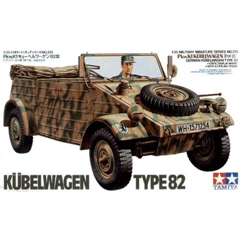 Tamiya Kubelwagen Type 82 & Seated Driver Figure
