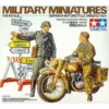 Tamiya German DKW Motorcycle Rider And Military Policeman