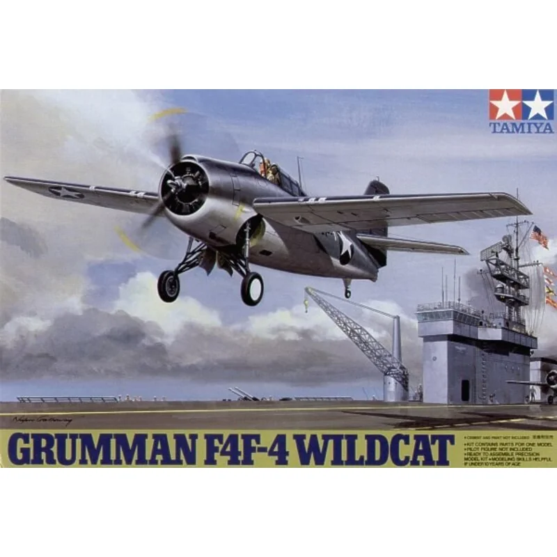 Tamiya Grumman F4F-4 Wildcat - Afbeelding 2