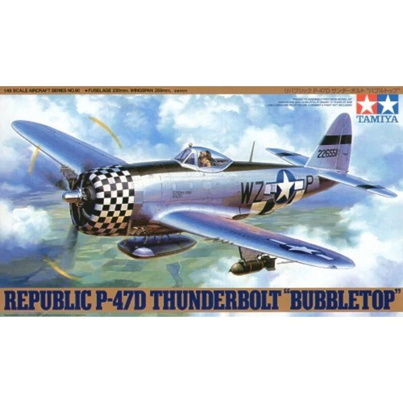 Tamiya Republic P-47D Thunderbolt Bubbletop .