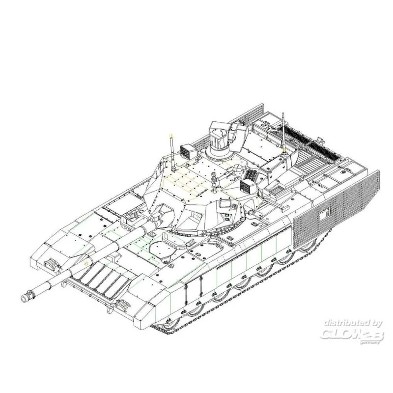 Trumpeter Russische T-14 Armata MBT