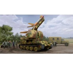 Trumpeter Flakpanther Met 8,8 Cm Flakrakete Rheintochter I