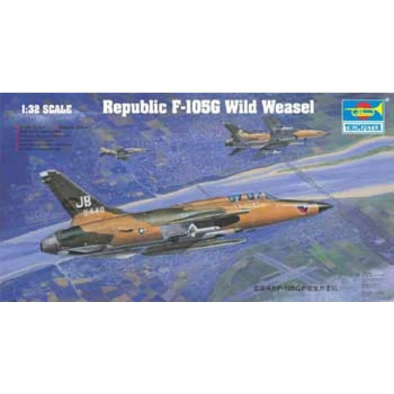 Trumpeter F-105G WILD WEASEL