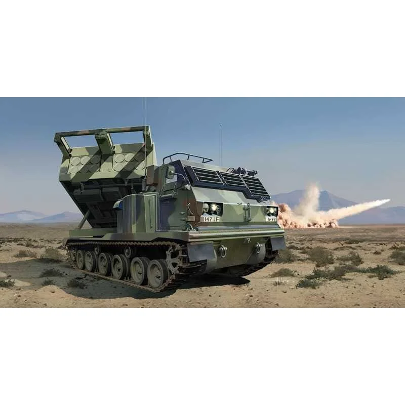 Trumpeter M270/A1 Multiple Launch Rocket System - USA M270 MLRS(M270 Multiple Launch Rocket System, Often Abbreviated As M270 MLRS) Is A F - Afbeelding 2